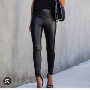 STUNNING BADLEY MISCHKA FAKE LEATHER PANTS